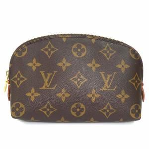 LOUIS VUITTON Brown Monogram Pouch